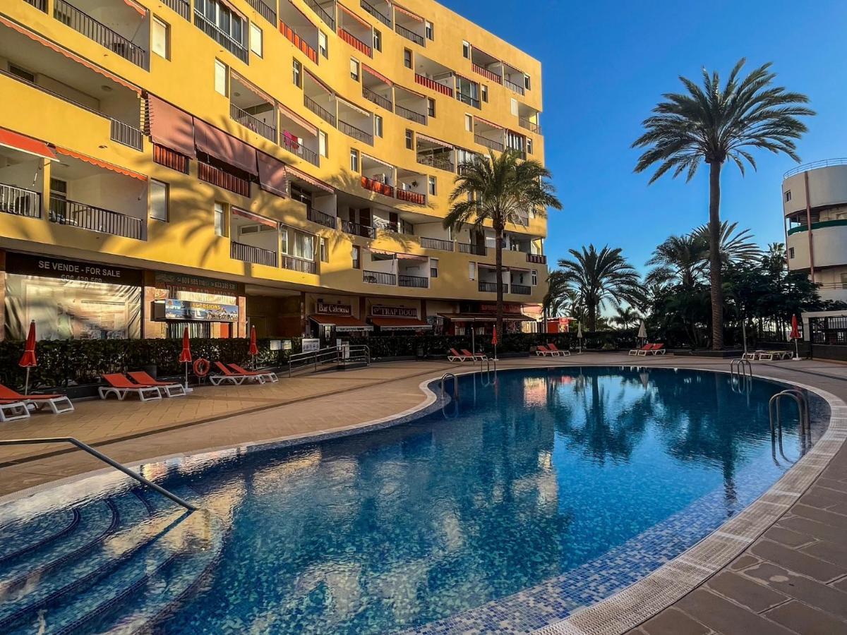 Апартаменты Luxory Dreamy Sunset, Seafront, Direct Access To The Promenade,Wifi,Pool,Free Parking Лос Кристианос Экстерьер фото